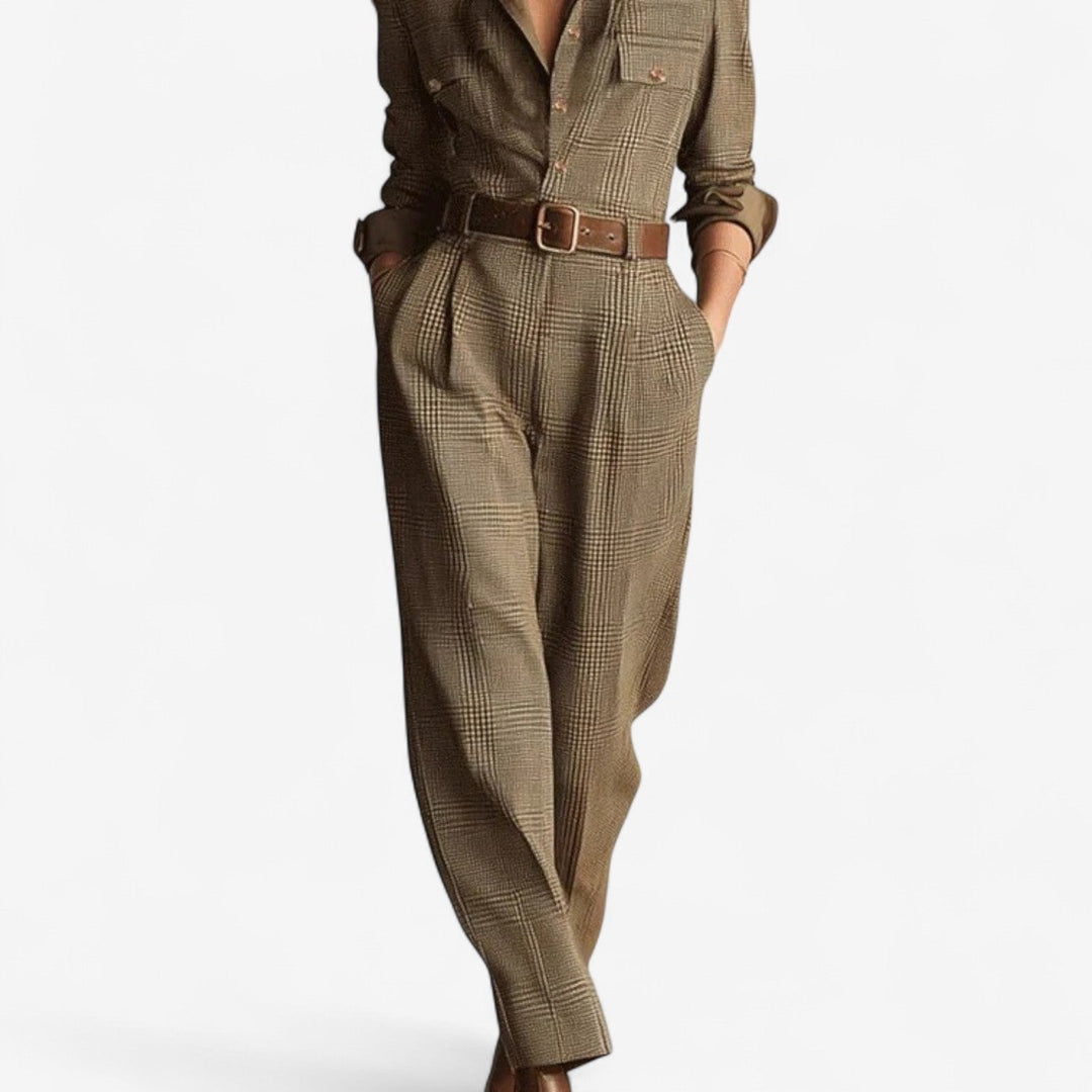 Women's Tailored Jumpsuit for Work and Evening (3)