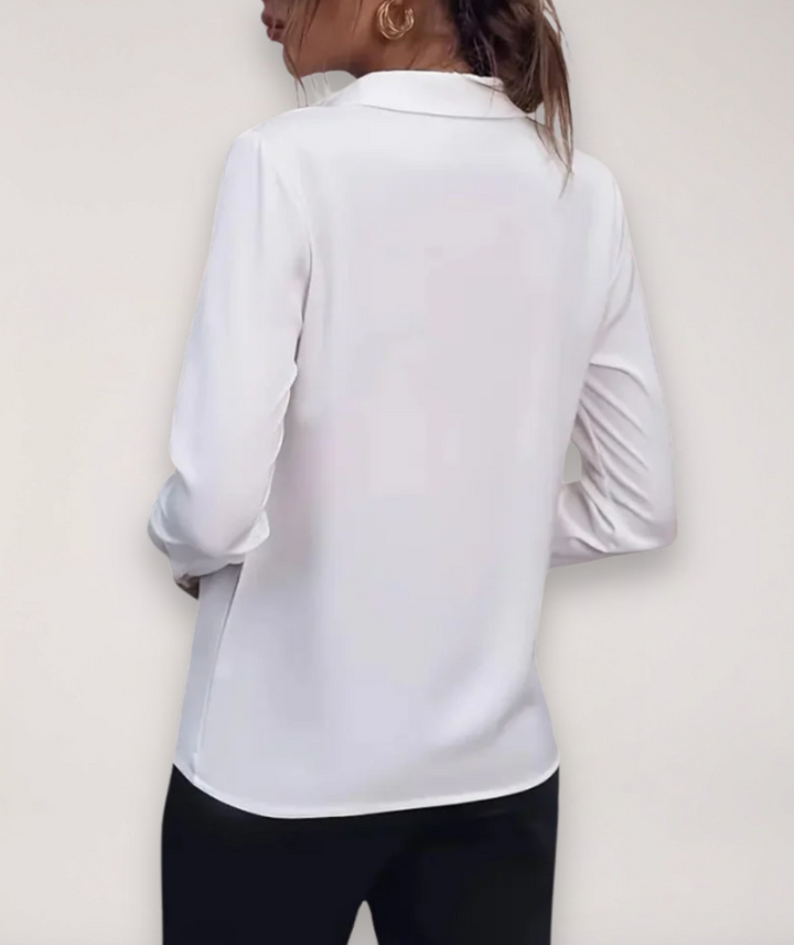 Women's Tailored Spring Office Blouse (2)