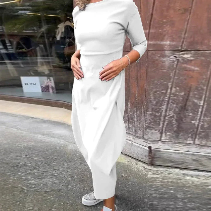 Women's Timeless Wedding Guest Dress in White