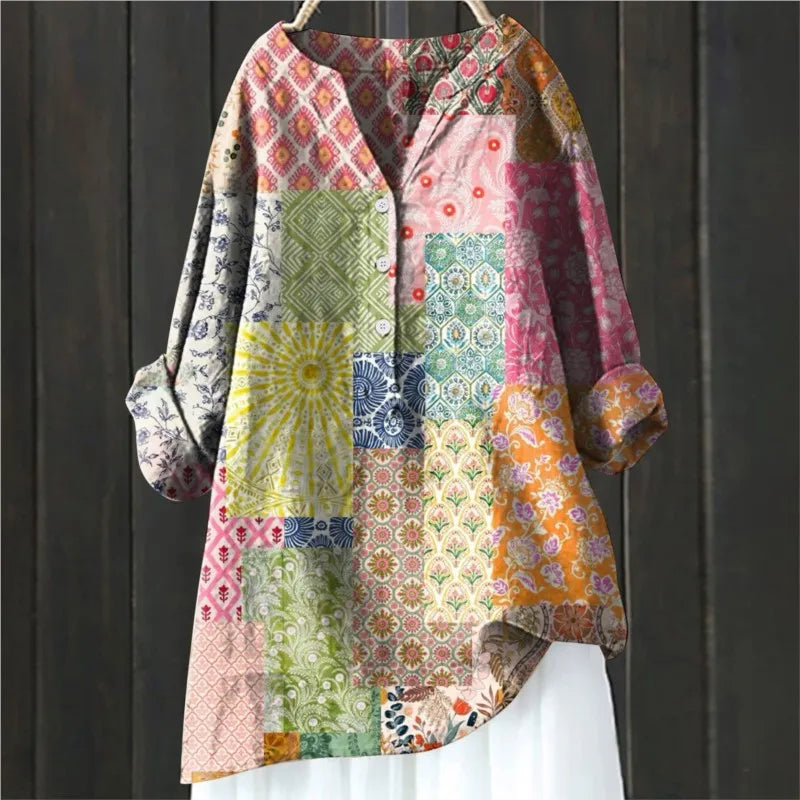 Women's Versatile Longsleeve Blouse in Landstreicher