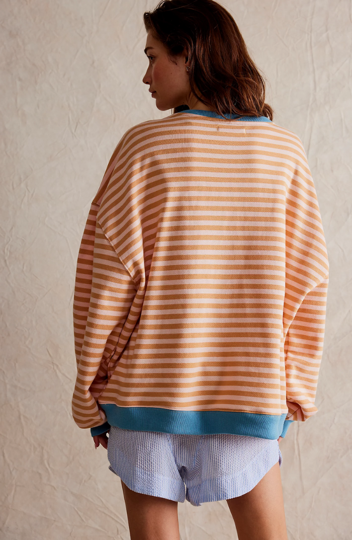 Women's Vibrant Striped Pullover (12)