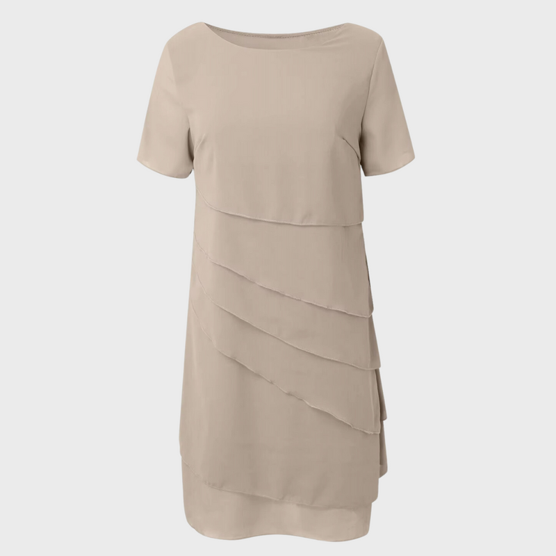 Women's Wedding Guest Chiffon Maxi Dress (4)