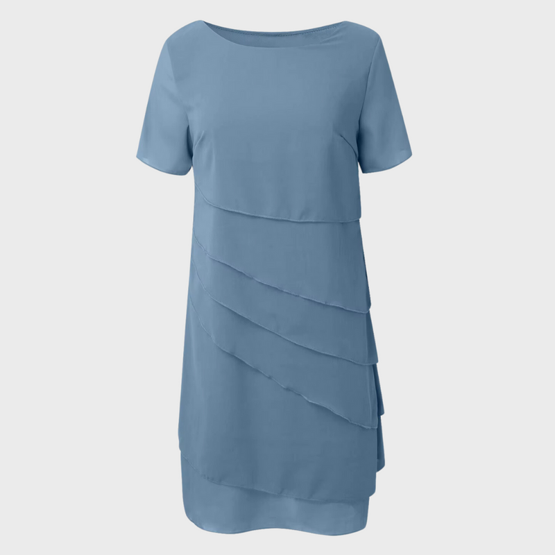 Women's Wedding Guest Chiffon Maxi Dress (7)