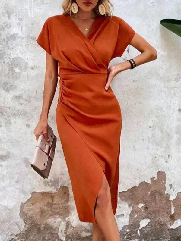 Women's Wedding Guest Midi Dress (2)
