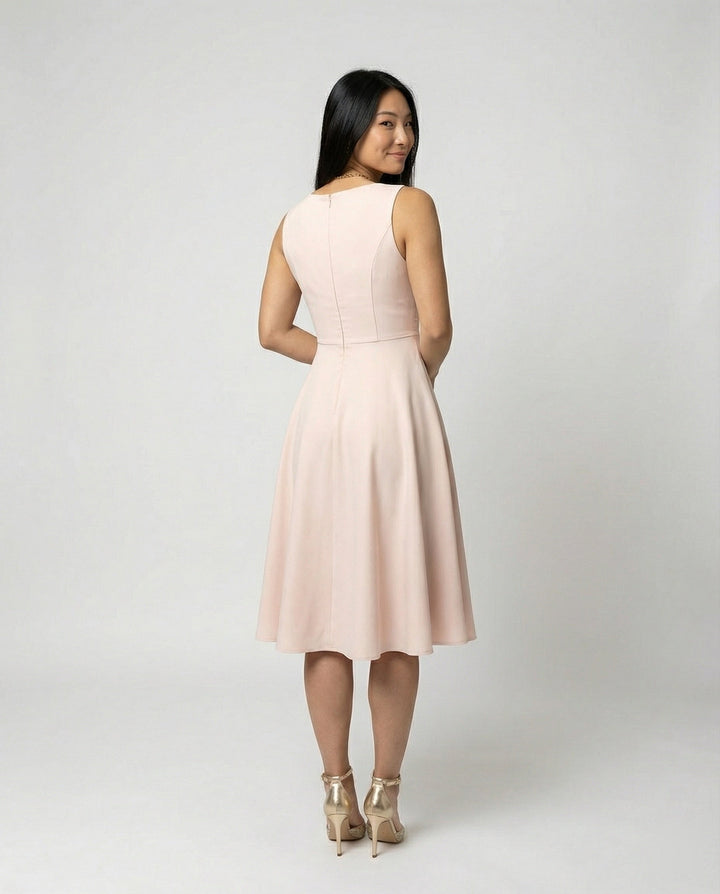 Women's Wedding Guest Midi Dress (4)