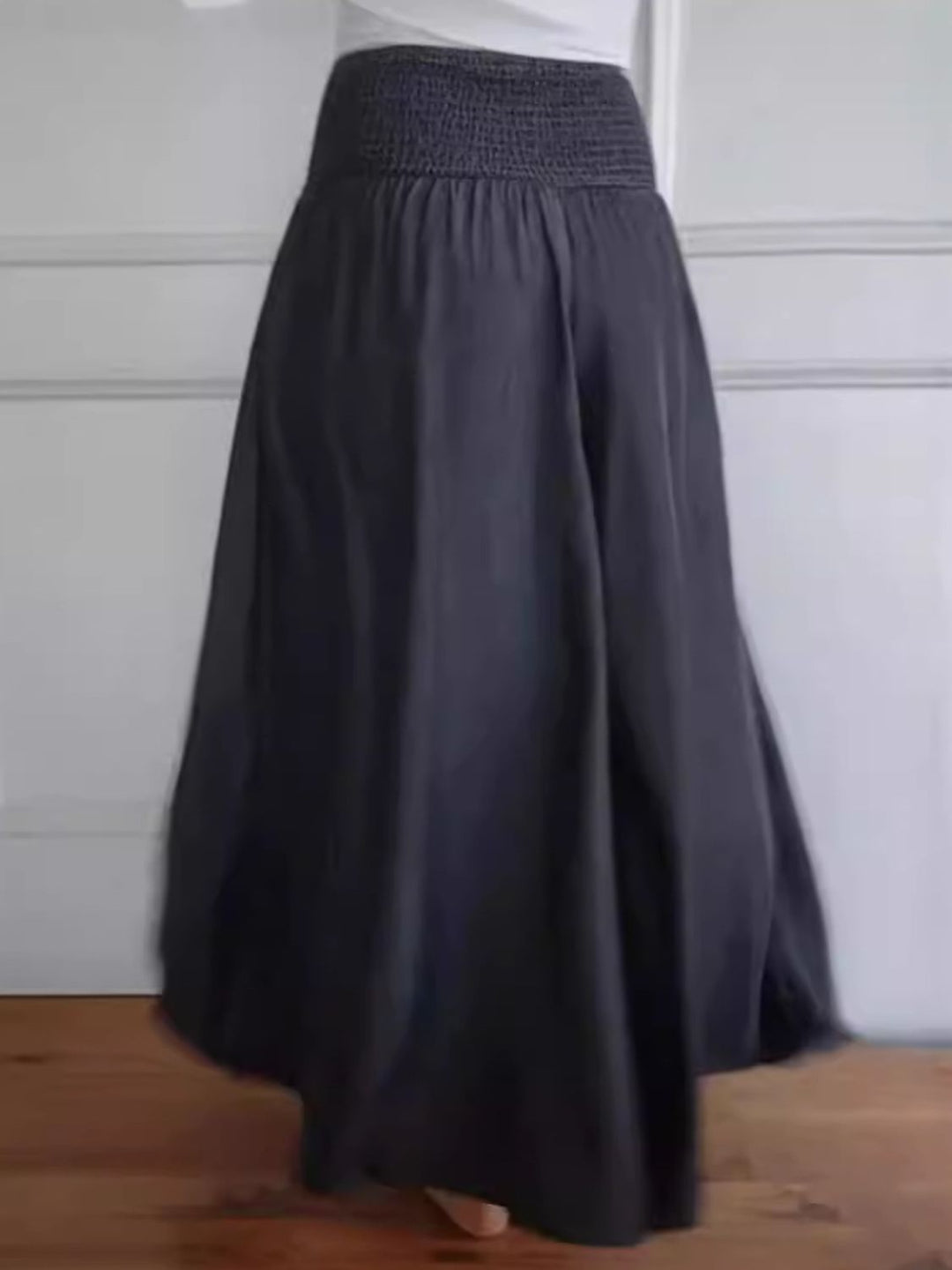 Women's Wide Cotton Summer Pants (5)