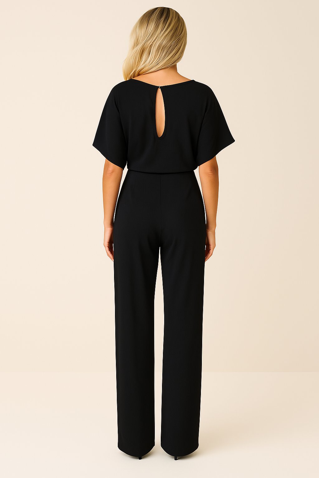 Women's Wide-Leg Tie-Waist Jumpsuit (9)