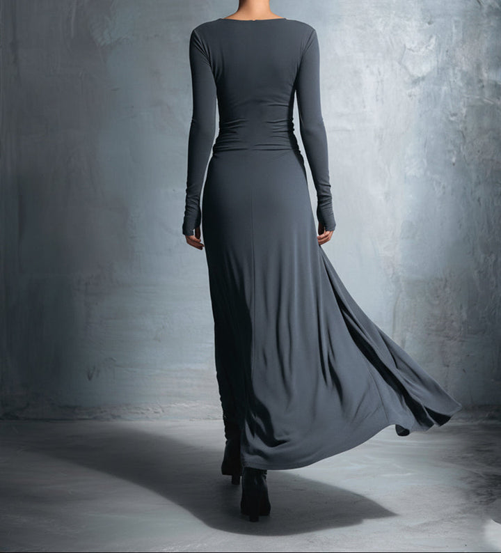 Women's Wrap Maxi Dress for Wedding Guests (9)